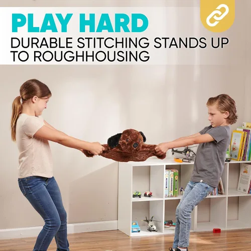 Vista 5 de FRIENDLY CUDDLE Manta con Peso para Regazo para Niños y Adultos – Manta con Peso Bella Kids – ASD, Procesamiento Sensorial Animales de Peluche
