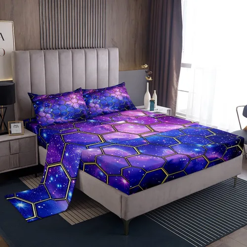 Vista 31 de Manfei Juego de sábanas de baloncesto para niños, tamaño individual, juego de ropa de cama temática deportiva para decoración de habitación de niños