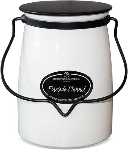 Vista 11 de Milkhouse Candle Company, Colección Creamery Glow - Vela perfumada de soja: Vela de lechera, Barn Dance, 14 oz Clean-Burning, Soy Wax, Cotton