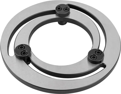 Vista 7 de Xuthusman Anillo de mandíbula de 3 mandíbulas 8 "Garra de presión hidráulica ajustable para CNC Torno Chuck Accesorios Acero