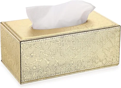 Vista 12 de Sumnacon Cubierta de Caja de Paños Rectangualr Soporte de Caja de Paños Caja de Paños de Lino con Fondo Magnético Caja de Paños Decorativa Beige