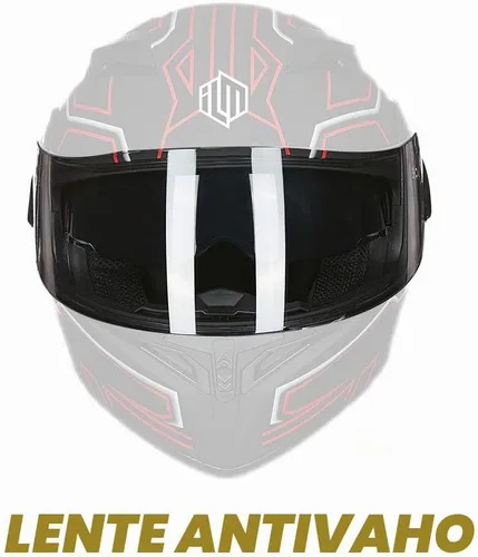 Vista 2 de ILM Accesorios para casco Viseras y almohadillas interiores para el modelo 902 902L Visera antivaho