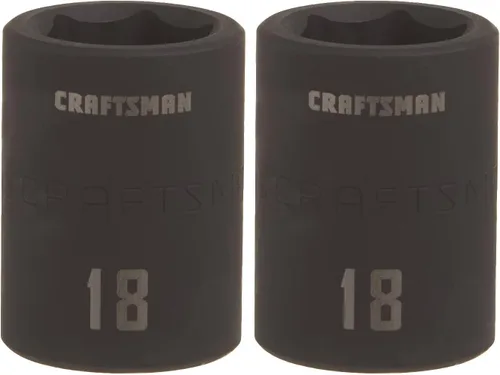 Vista 5 de CRAFTSMAN - Llave de vaso de impacto poco profundo, métrico, accionamiento de 1/2 pulgada, 12 mm (CMMT15860)