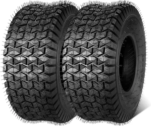 Vista 7 de MaxAuto FOX V1 - Neumáticos para cortacésped de 15 x 6.00-6 nhs, neumáticos de tractor de césped de 15 x 6.00 x 6, neumático de carrito de golf