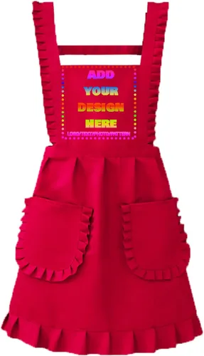 Vista 28 de Delantal personalizado personalizado para mujeres/hombres, delantales de cocina ajustables para estilistas de peluquería, delantales impermeables