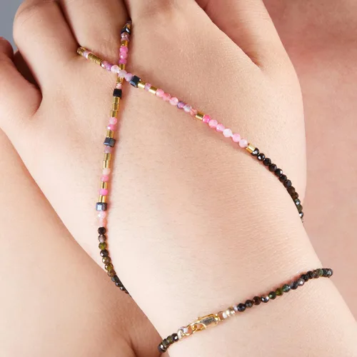 Vista 7 de I Can Do All Things Through Christ Morse Code Bracelets, Stone Beaded Bracelets for Women, 925 Sterling Silver Bracelets for Women, Bible Verse
