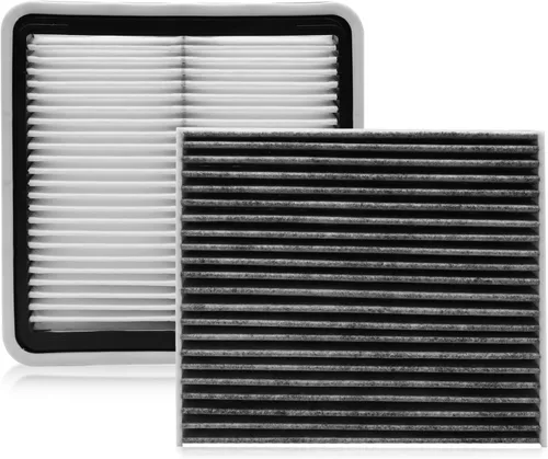 Vista 19 de Filtro de aire de cabina de motor de peine para Hyundai Accent 1.6L L4 2017 2016 2015 2014 2013 2012 Gris carbón