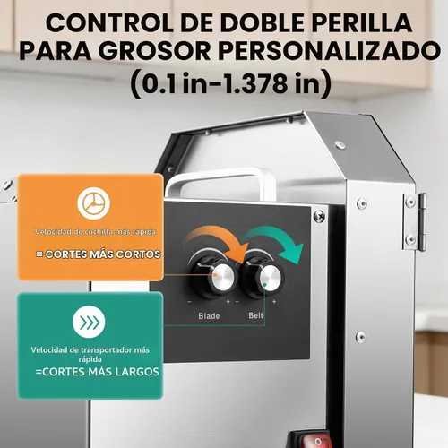 Vista 4 de Newhai Máquina cortadora de verduras comercial Cortadora eléctrica automática de cebolla de primavera con cinta transportadora ajustable