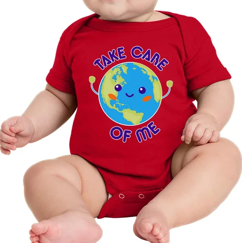 Vista 3 de TEEAMORE Bodys personalizados para bebé Body personalizado Diseña el tuyo Añade tu imagen de texto