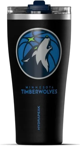 Vista 22 de Hydrapeak Atlanta Hawks - Botella de agua de acero inoxidable aislada al vacío de 30 onzas con licencia oficial de la NBA, con tapa con popote, a