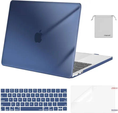 Vista 46 de MOSISO - Carcasa rígida de plástico, cubierta de teclado, protector de pantalla y bolsa de almacenamiento para MacBook Pro 13 pulgadas/33 cm