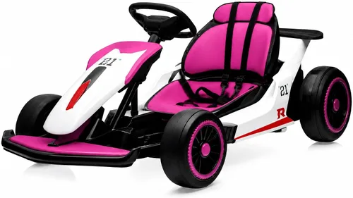 Vista 13 de Litake Go Kart eléctrico para niños de 24 V, batería de 7 Ah para niños de Negro