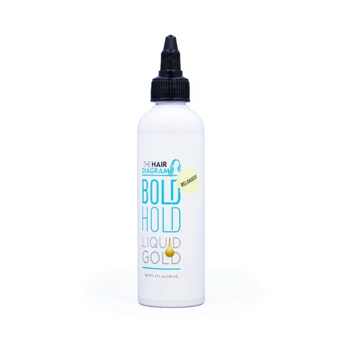 Vista 9 de The Hair Diagram - Bold Hold Liquid Gold Reloaded - Gel de encaje sin pegamento - Fijación temporal para pelucas y sistemas capilares - Agente