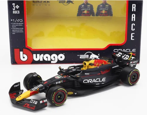 Vista 2 de Bburago 1/43 - Red Bull Racing RB20 F1 GP 2024 Race Collection #1 Max Verstappen
