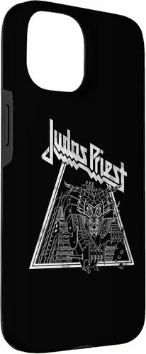 Vista 3 de iPhone 15 Judas Priest - Funda Wireframe Defenders