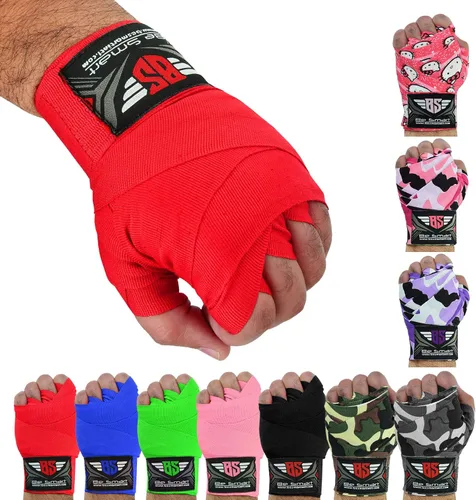 Vista 14 de Guantes de boxeo de muñeca de 180 pulgadas, para interior de puños, MMA, UFC, Muay Thai