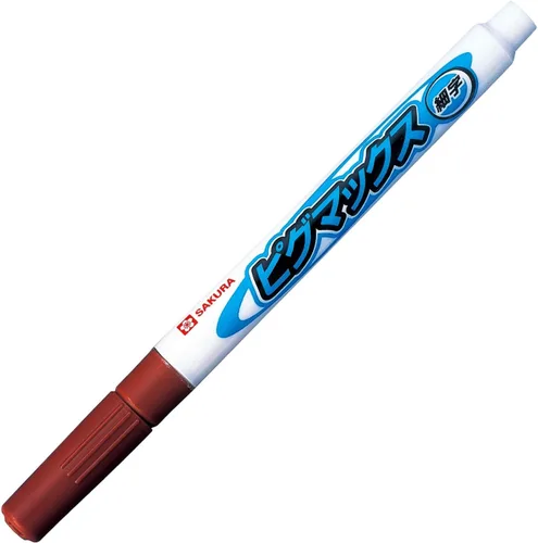 Vista 15 de Sakura Crepas Pigmax ZPK-S10P - Bolígrafo a base de agua, punta fina, naranja, 10 bolígrafos
