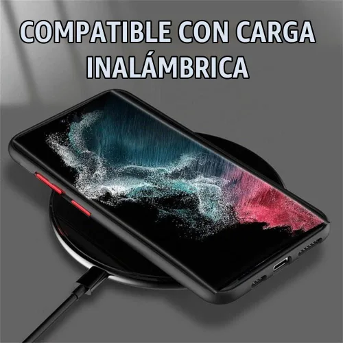 Vista 2 de Doowear Funda magnética para Galaxy Note 20 Ultra [compatible con cargador Magsafe], inalámbrica, antiarañazos, a prueba de golpes, protección