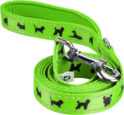 Vista 36 de EcoBark Correa para Perro - Correas Cómodas y Reflectantes con Asa Acolchada - Fuerte y Duradera de Alta Resistencia - Entrenamiento y Tiro