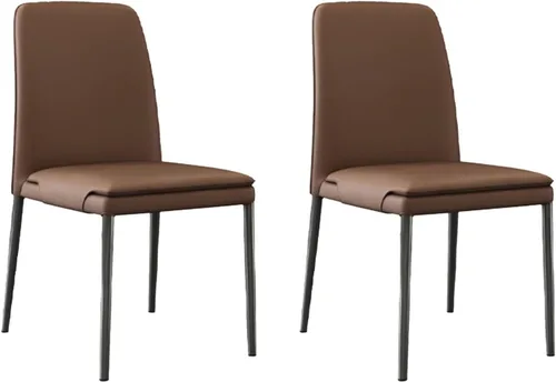 Vista 11 de Sillas de cocina de comedor, sillas de comedor con patas de metal, sala de estar, comedores apilables, silla de cocina, silla de comedor al aire