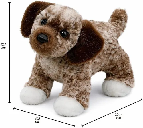 Vista 2 de Douglas Spud - Animal de peluche de perro de raza mixta 8 pulgadas de largo