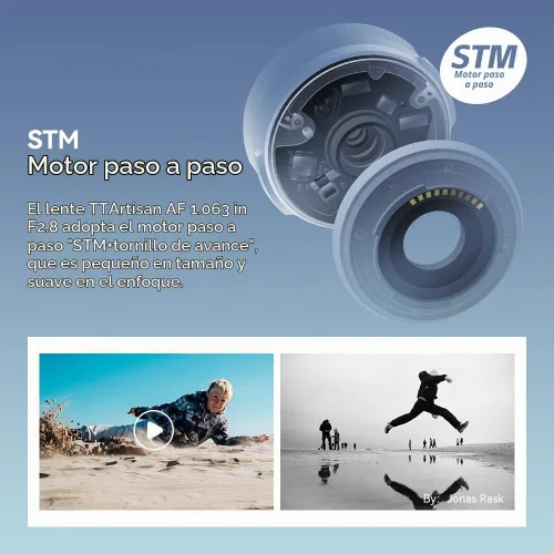 Vista 5 de TTArtisan AF 27mm F2.8 Lente de Enfoque Automático APS-C Compatible con Cámaras Sin Espejo Sony E-Mount A5000 A5100 A6000 A6100 A6300 A6400 A6500