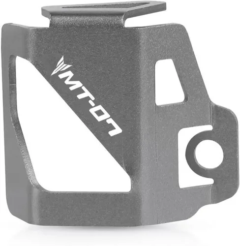 Vista 7 de Tapa de rosca para motocicleta, protector de depósito de líquido de freno trasero para Yamaha MT-07 MT-09 MT 07 09 (color : MT07 negro, tamaño: 1)