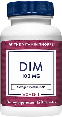Vista 4 de The Vitamin Shoppe DIM 100MG con pimienta negra Bioperine (60 cápsulas)