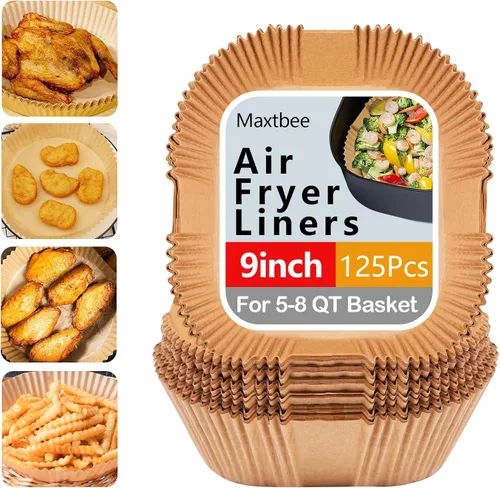 Vista 17 de Tabla magnética de tiempos de cocción para freidora de aire - Juego de 2 hojas magnéticas para más de 80 alimentos, guía rectangular de cocción