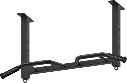 Vista 8 de Kipika 32" Ceiling Mounted Pull Up Bar - Heavy Duty, Highly Adjustable, Multifunctional Chin Up Bar - Home Gym System with Punching Bag Hanger and