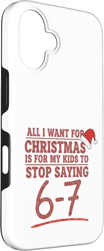 Vista 3 de 6 7 Funny Christmas Parents Meme Case for iPhone 16
