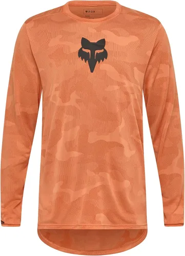 Vista 17 de Fox Racing Jersey Ranger Tru Dri LS para bicicleta de montaña para hombre Negro