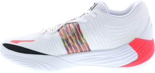 Vista 5 de PUMA Fusion Nitro Spectra Tenis de baloncesto para hombre, color blanco