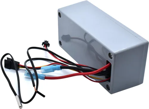 Vista 2 de TUXING Compresor de aire PCP de 4500 Psi, modelo TXET063 mini compresor de aire de 12 V, caja de control de pantalla LCD, piezas de repuesto