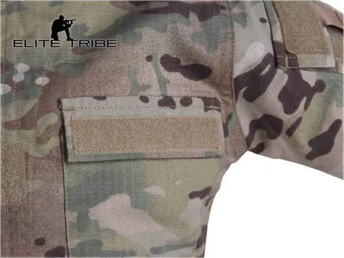 Vista 6 de Emersongear AOJQ - Uniforme de combate para niños de 6 a 14 años BDU militar táctico multicámara