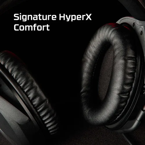 Vista 4 de HyperX Cloud Stinger 2 Auriculares para juegos + teclado de membrana RGB de núcleo de aleación