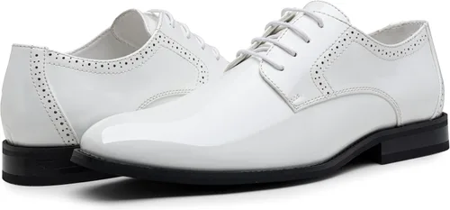 Vista 7 de Vostey - Zapatos de vestir para hombre, estilo clásico Wingtip Brogue para hombre, Oxfords