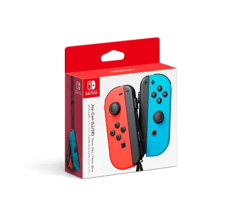 Vista 3 de Nintendo Joy-Con (L) - Neon Blue Switch