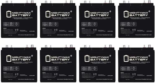 Vista 13 de Mighty Max Battery - Batería Mighty Max ML210-6GC2 - 6 V 210 AH, Terminal Dual, Batería SLA AGM Recargable para Carro de Golf