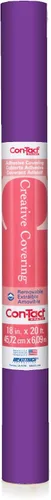 Vista 27 de Con-Tact Brand Creative Covering, forro autoadhesivo para estantes, rollo de vinilo multiusos, fácil de usar y aplicar, 18'' x 9', rojo bombero Rojo