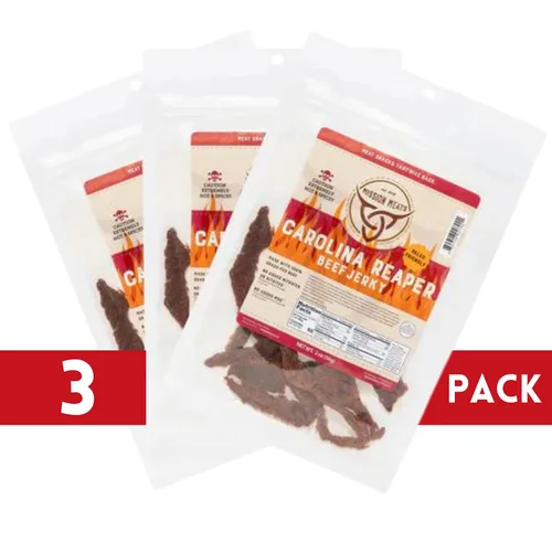 Vista 8 de Delicioso charqui de tocineta real sin curar, charqui hecho a mano en pequeños lotes, Kickin' Sriracha, MSG, libre de nitratos y nitritos