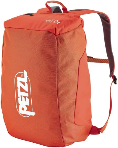 Vista 5 de PETZL KLIFF - Bolsa de cuerda de 36 litros para escalada deportiva con lona extraíble, Gris