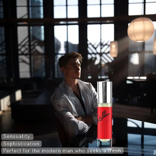 Vista 5 de Colonia para hombre, sumérgete en el refrescante aroma acuático aromático para hombres - Lux Socialite Colonia para hombres, Feromonas Para Atraer