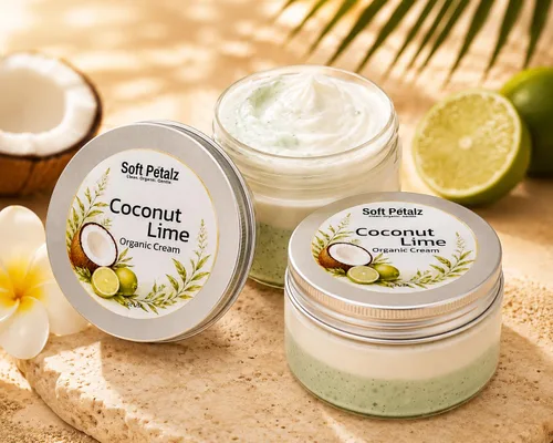 Vista 2 de Crema facial y corporal con verbena de coco y lima