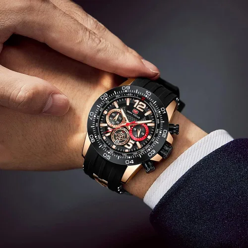 Vista 3 de AIMES Watch for Men Sport Military Waterproof Chronograph Mens Watches Analog Quartz Big Face Classic Stylish Fashion Casual Designer Business Work