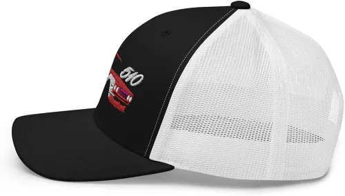 Vista 3 de Datsun 510 - Gorra de camionero con diseño personalizado JDM, Transparente