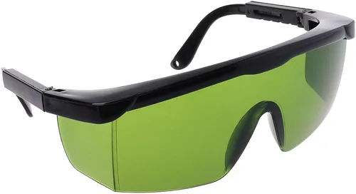 Vista 7 de Gafas de protección Gafas de seguridad láser Gafas de ojo azul verde gafas protectoras, negro+amarillo