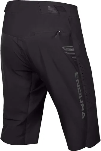 Vista 2 de Endura Pantalones cortos de ciclismo de montaña SingleTrack Lite SingleTrack Lite para hombre, tiro corto Negro