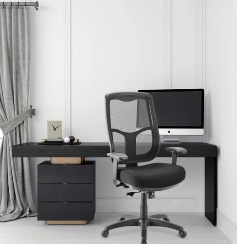 Vista 2 de Tempur-Pedic TP944 Silla de escritorio ajustable para oficina, color negro