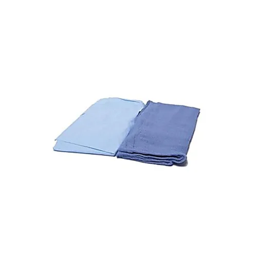 Vista 4 de Dukal Toallas estériles para quirófano – 17 x 27 pulgadas, azul, 4 toallas/paquete, 20 paquetes/caja (80 en total) – Toallas quirúrgicas absorbentes
